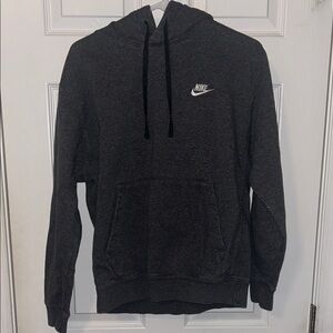 Nike Men's Dark Charcoal Gray Hoodie
